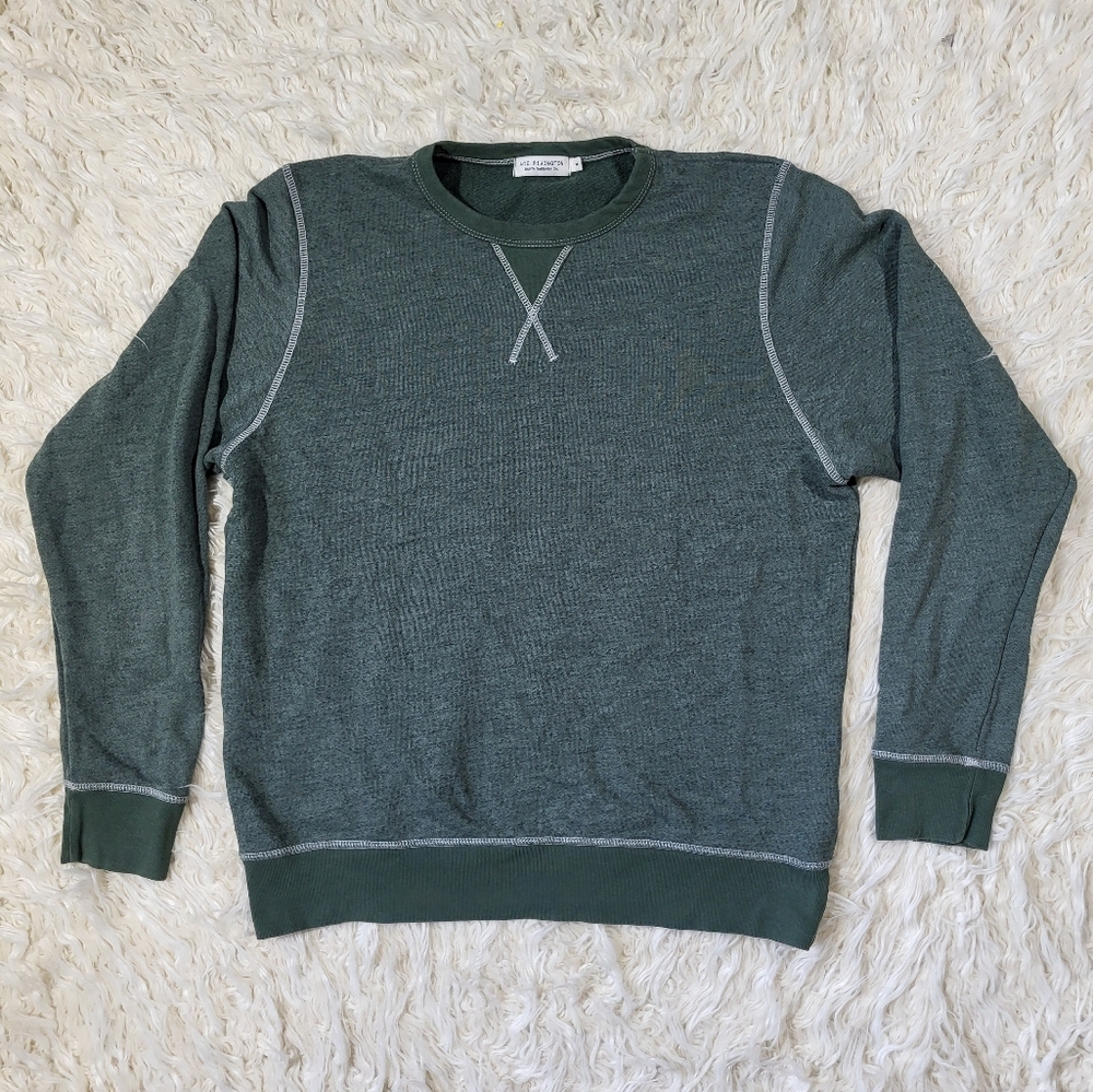 Ace Rivington Santa Barbara French Terry Soft Crewneck Sweatshirt Size Medium